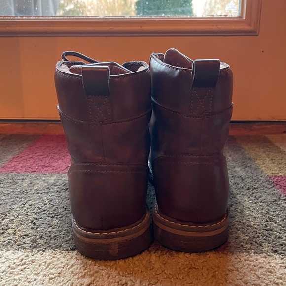 Men’s Brown lace-up boots - Picture 5 of 8